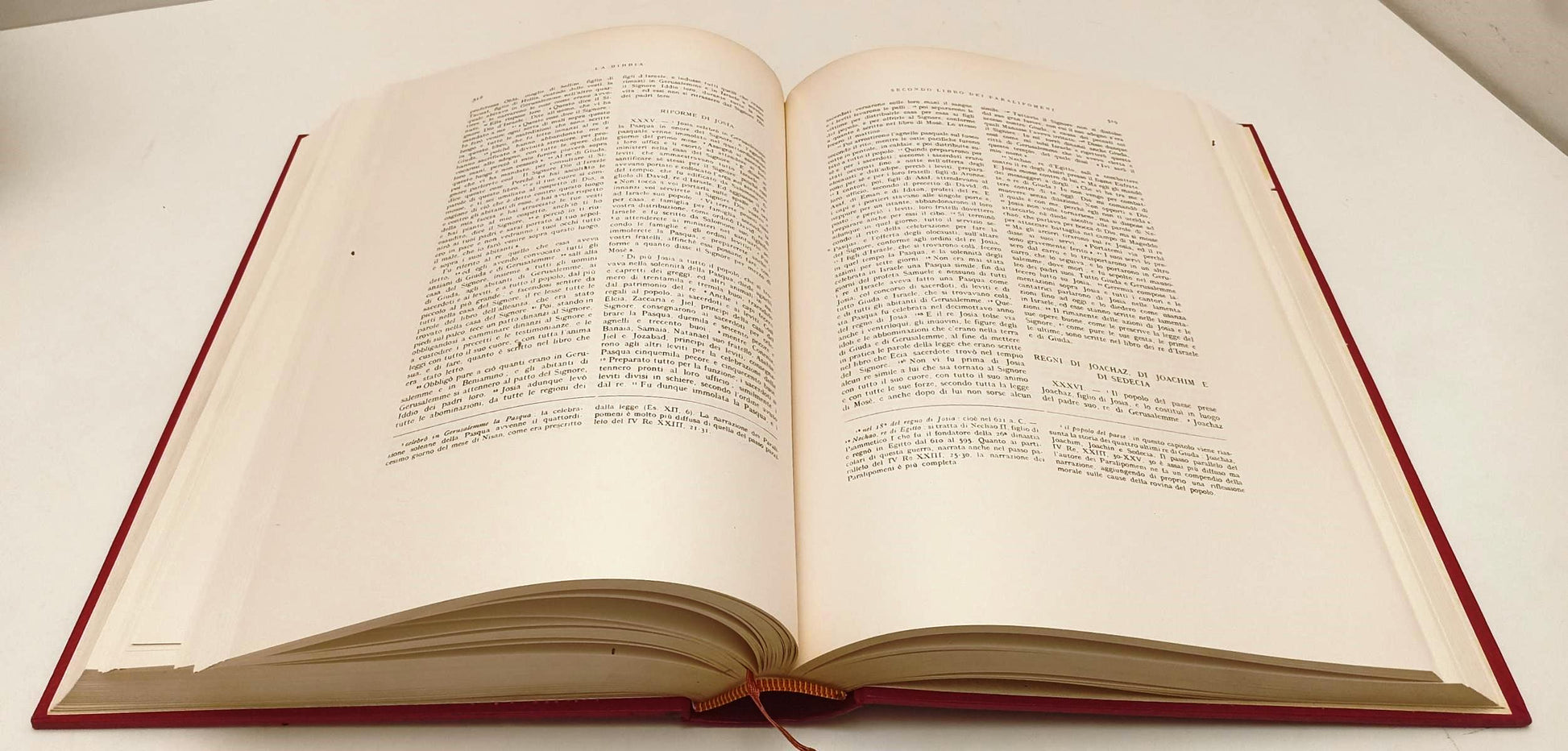 LD- LA SACRA BIBBIA SECONDO LA VERSIONE DEI SETTANTA 2 VOLUMI- BRUNELLO- 1960- C