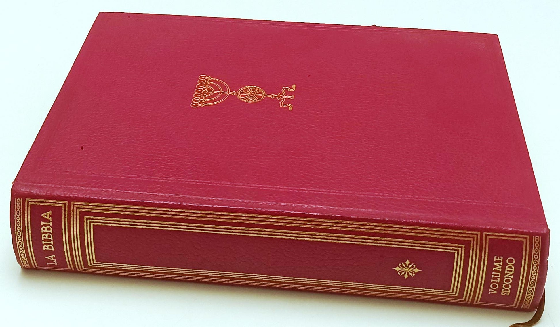 LD- LA SACRA BIBBIA SECONDO LA VERSIONE DEI SETTANTA 2 VOLUMI- BRUNELLO- 1960- C