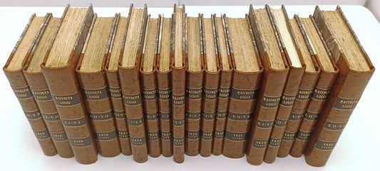 LZ- COLLEZIONE RACCOLTA LEGGI PARMA PIACENZA GUASTALLA 1815 1849 DUCALE - BLCG10