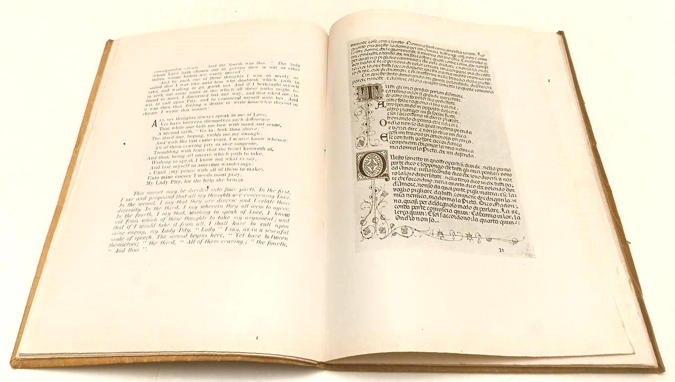 LH- UNA VITA NUOVA THE NEW LIFE ill. RAZZOLINI- DANTE ALIGHIERI- 1906- B- XFS120