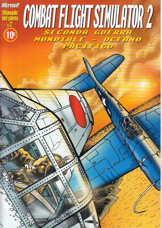 LZ- COMBAT FLIGHT SIMULATOR 2 SECONDA GUERRA MONDIALE PACIFICO- MICROSOFT-ZFS155