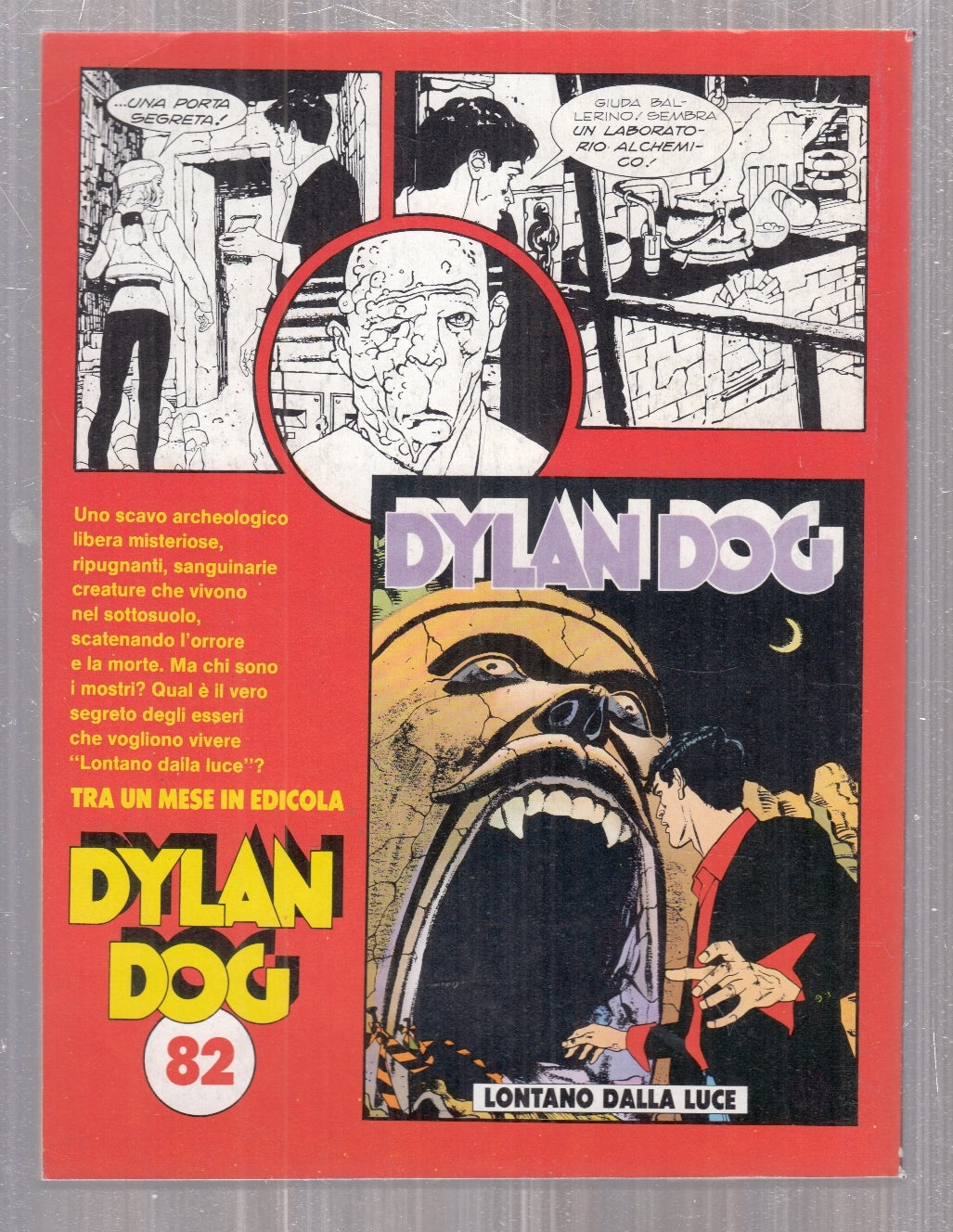 FB- DYLAN DOG N.81 ORIGINALE JOHNNY FRAK OTTIMO -- BONELLI - 1993 - B - C25