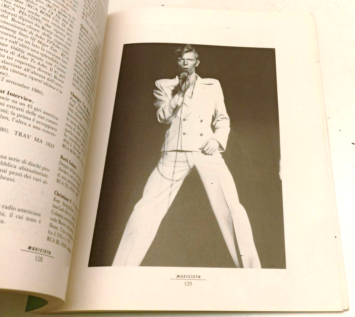 LZ- DAVID BOWIE SUPERSTAR -- MILANO LIBRI -- 1a ED. - 1985 - B - YFS550