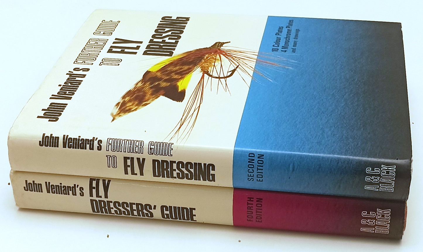 LZ- FURTHER GUIDE TO FLY DRESSING DRESSERS' 2 VOLUMI - JOHN VENIARD - CS- YFS342