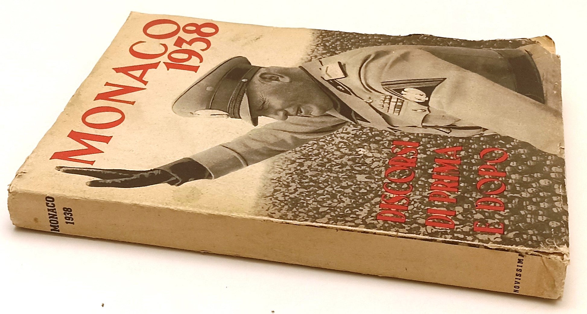 LS- MONACO 1938 DISCORSI DI PRIMA E DOPO -- NOVISSIMA --- 1938 - B - YFS327
