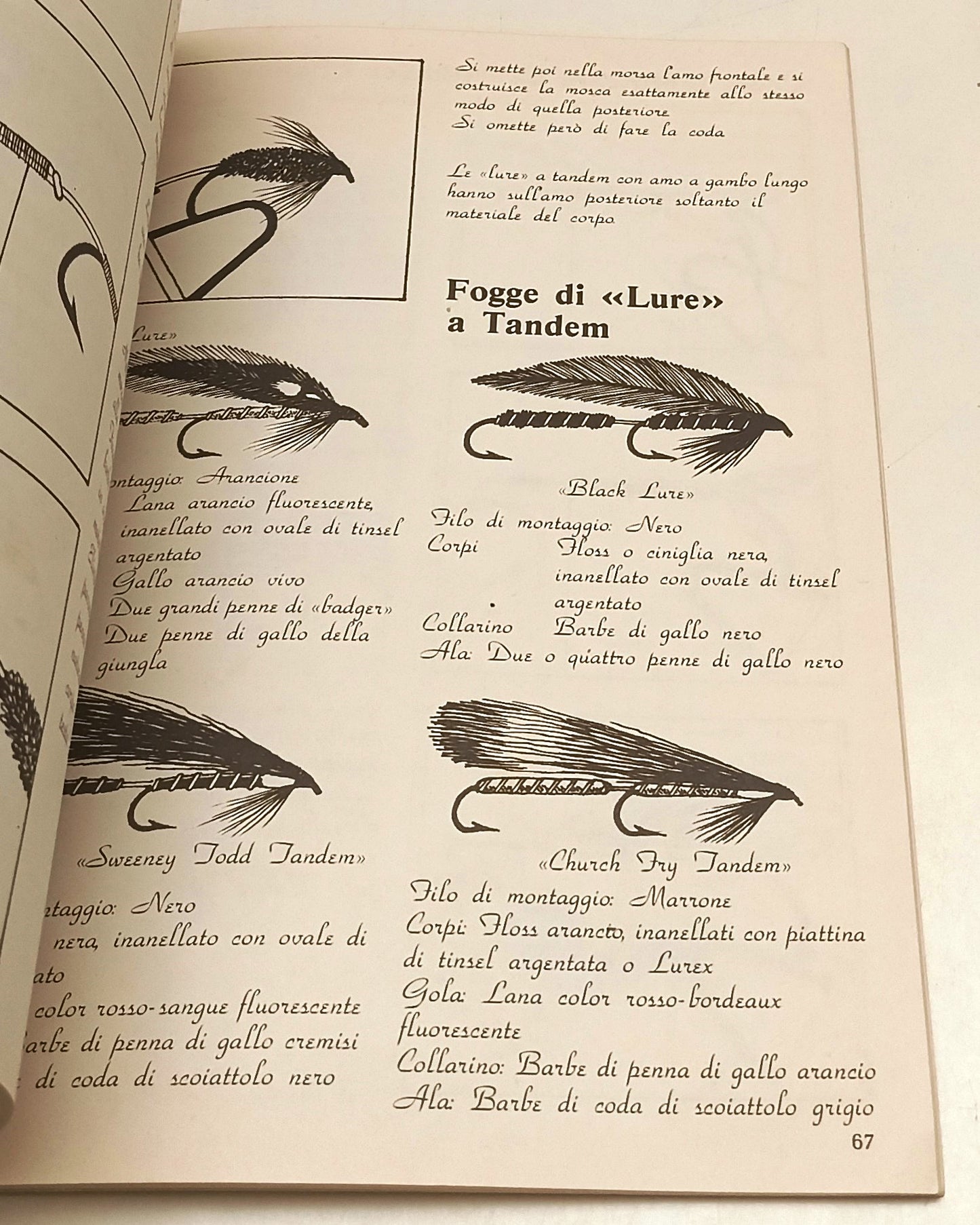 LZ- FABBRICAZIONE MOSCHE ARTIFICIALI MANUALE PESCATORE- TONY WHIELDON- B- YFS342