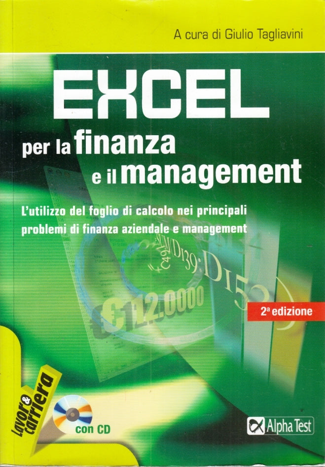 LZ- EXCEL PER LA FINANZA E IL MANAGEMENT + CD- TAGLIAVINI- ALPHA TEST- B- YFS400