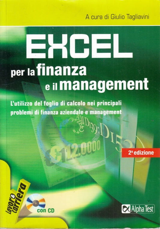 LZ- EXCEL PER LA FINANZA E IL MANAGEMENT + CD- TAGLIAVINI- ALPHA TEST- B- YFS400
