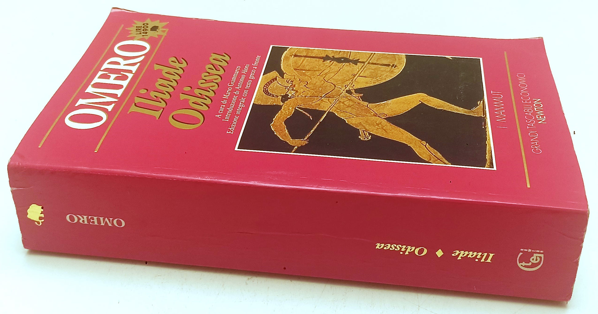 LN- ILIADE ODISSEA - OMERO- NEWTON- I MAMMUT- GRANDI TASCABILI ECONOMICI- B- XFS