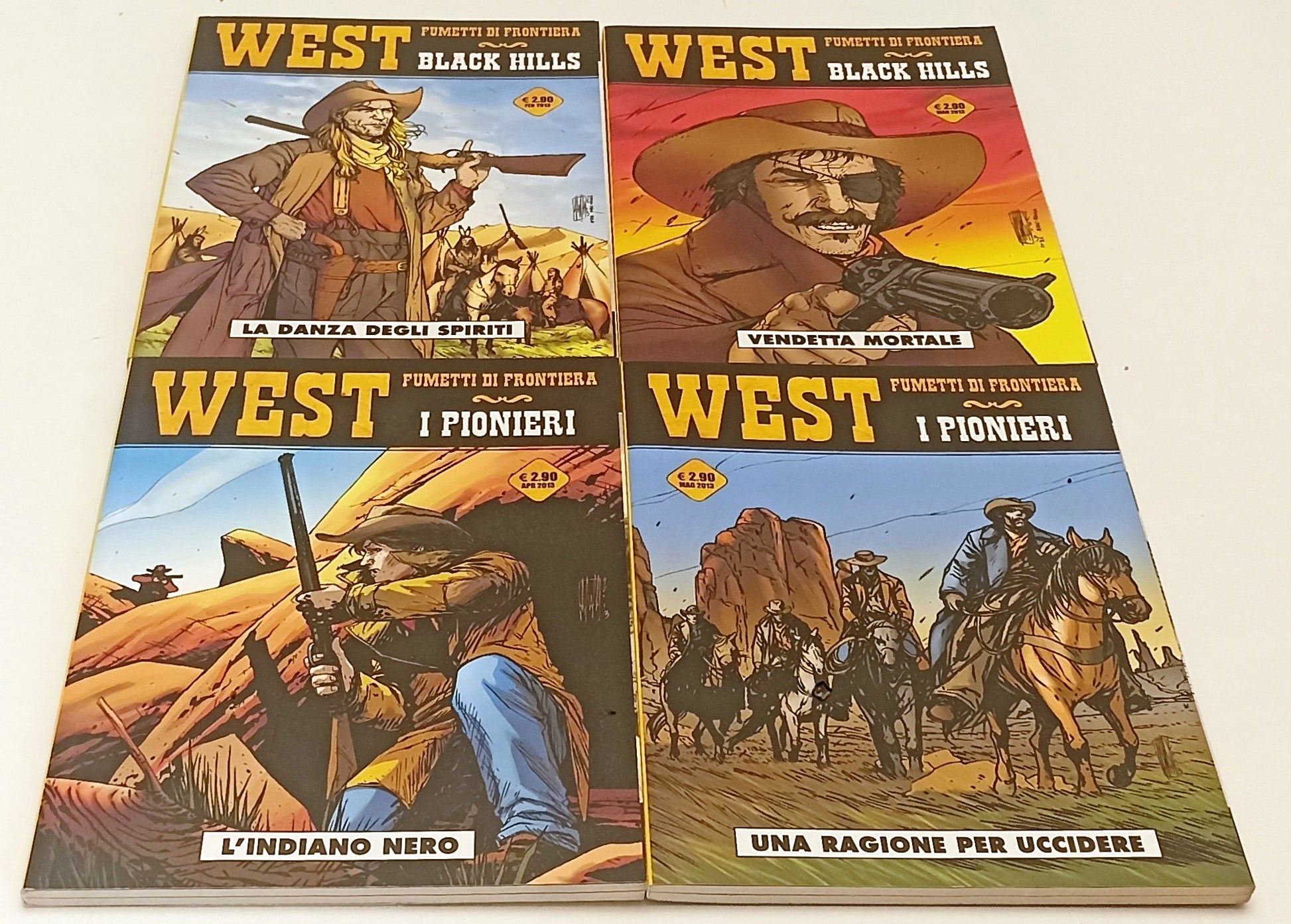 FB- WEST I FUMETTI DI FRONTIERA 1/4 -- COSMO - 2013 - B - F25