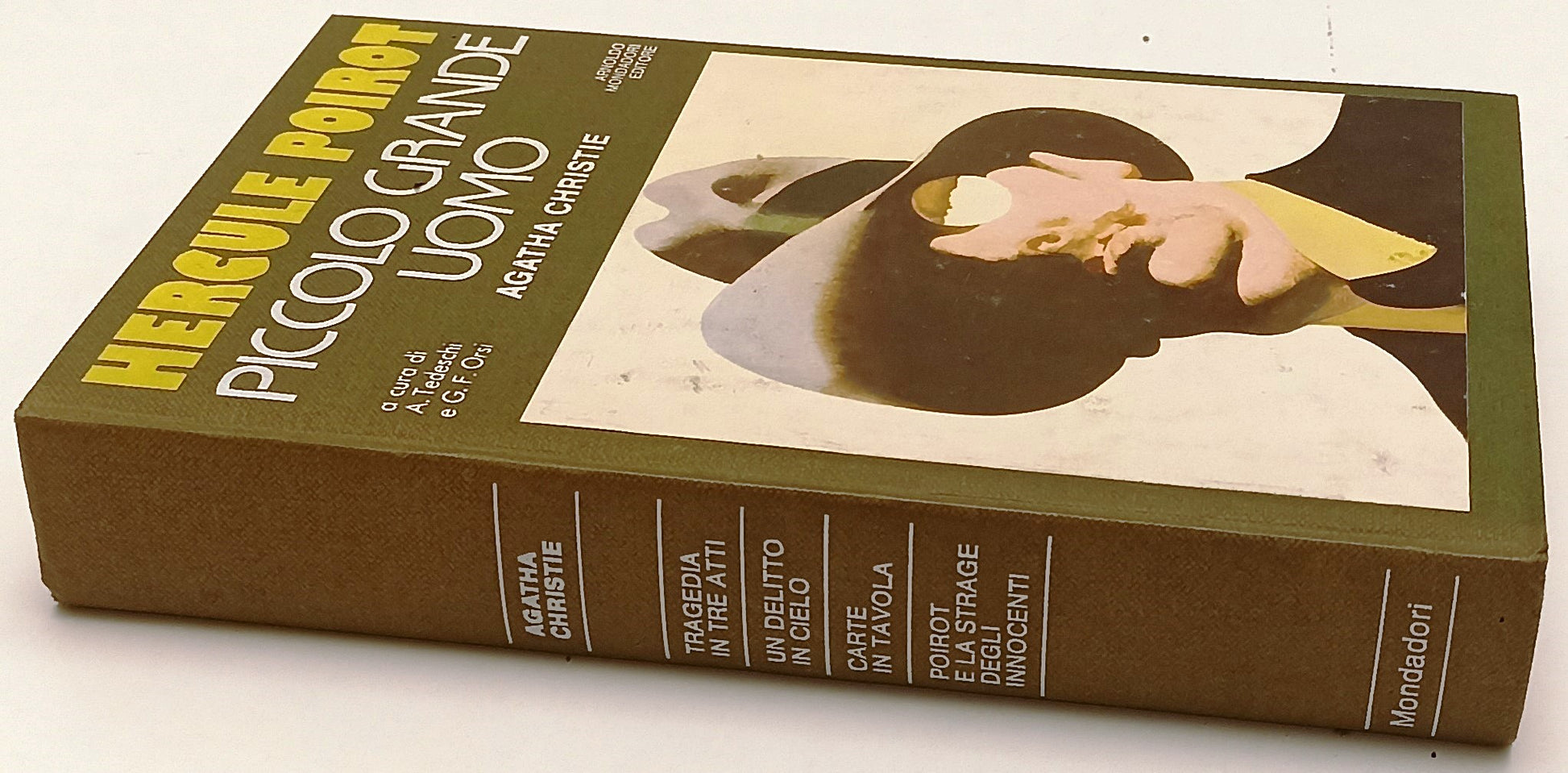 LG- HERCULE POIROT PICCOLO GRANDE UOMO- AGATHA CHRISTIE- MONDADORI- OMNIBUS- XFS