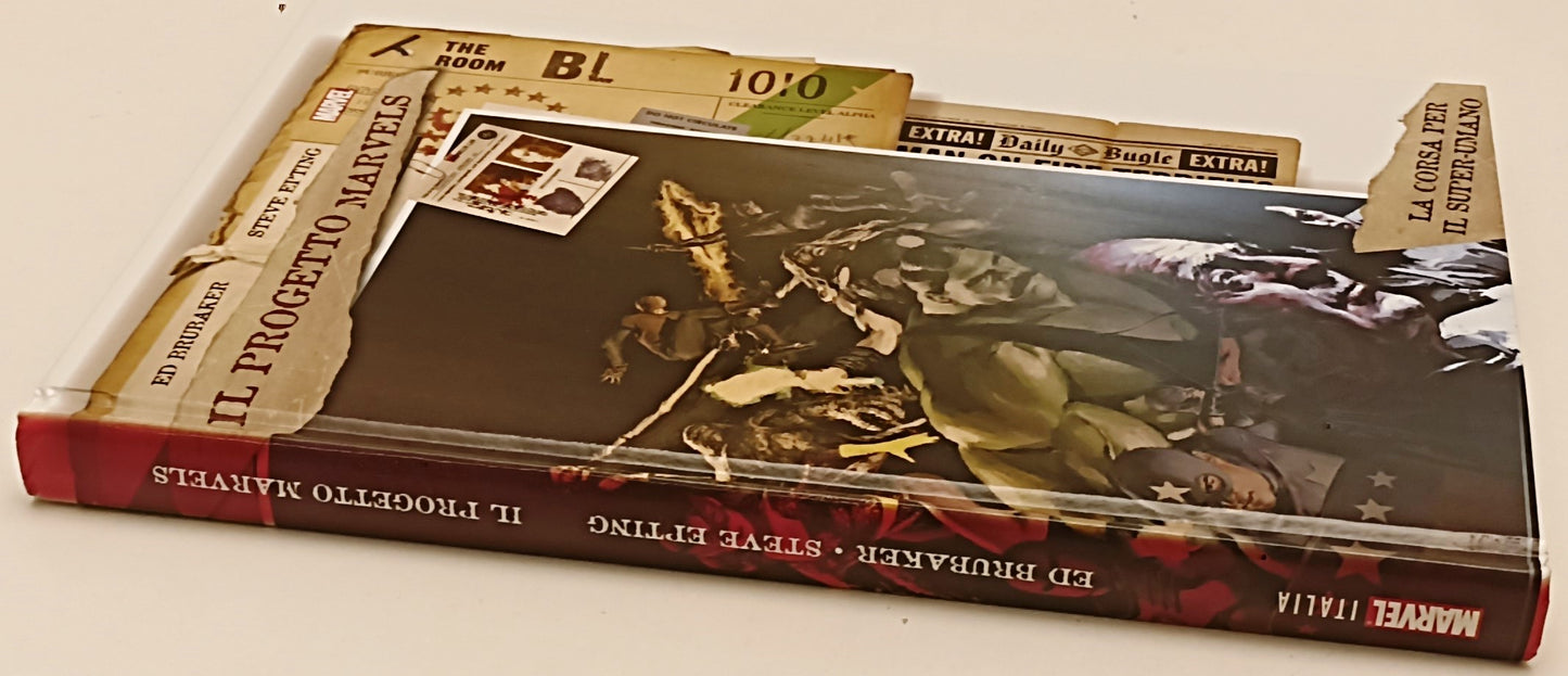 FV- IL PROGETTO MARVELS 100% CARTONATO- ED BRUBAKER STEVE EPTING- PANINI- C- F25
