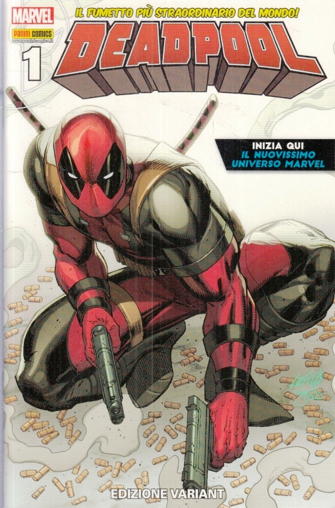 FS- DEADPOOL N.1 EDIZIONE VARIANT ALBO ALLEGATO A DEADPOOL SERIE ORO PANINI- F25