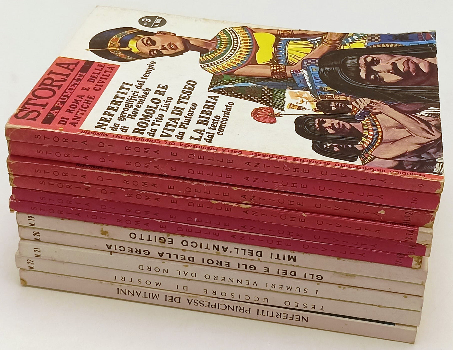 FZ- STORIA DI ROMA E DELLE CIVILTA' ANTICHE 1/22 + NEFERTITI - CESPES- 1975- G25