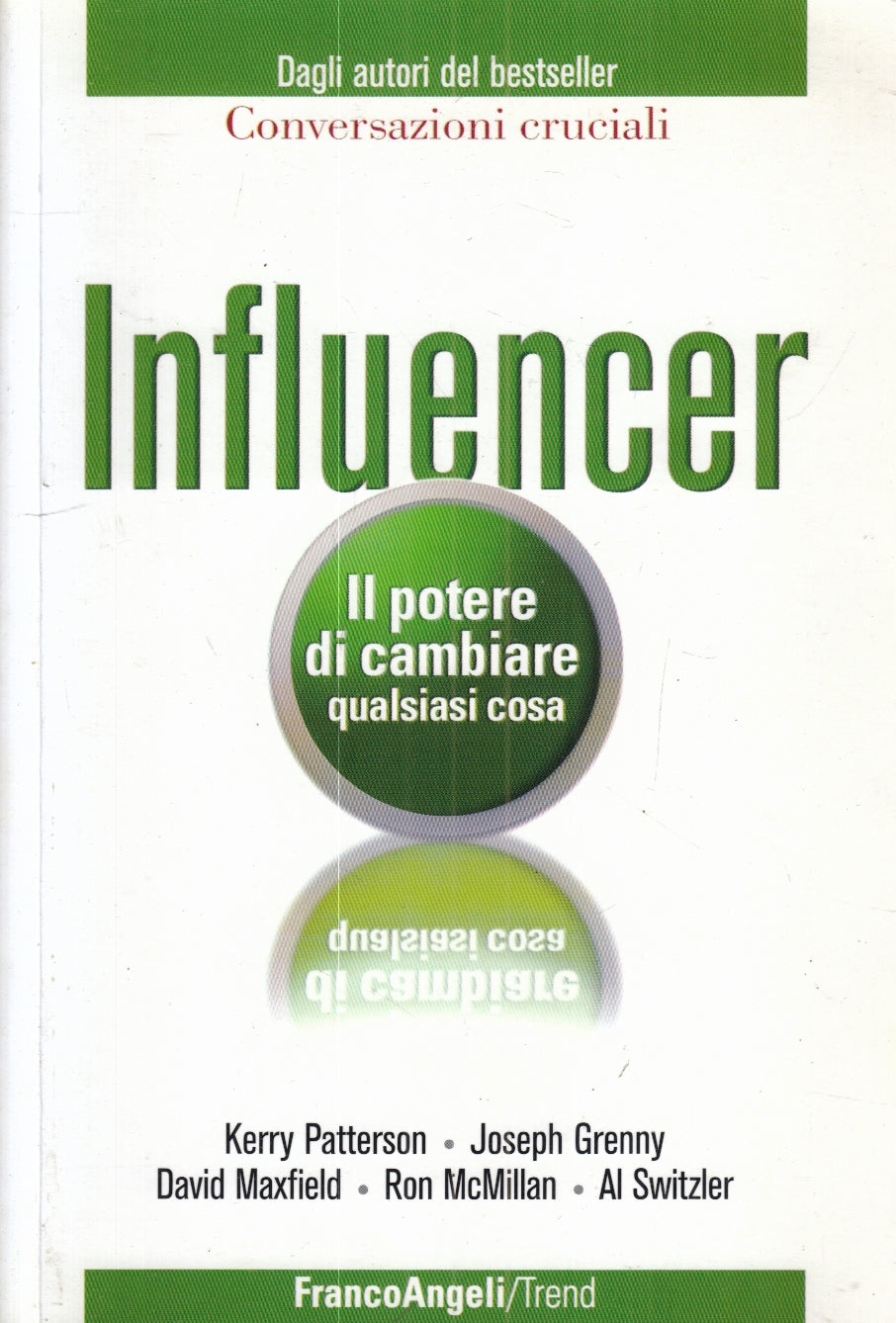 LZ- INFLUENCER POTERE CAMBIARE QUALSIASI COSA -- FRANCOANGELI --- 2013- B- YFS38