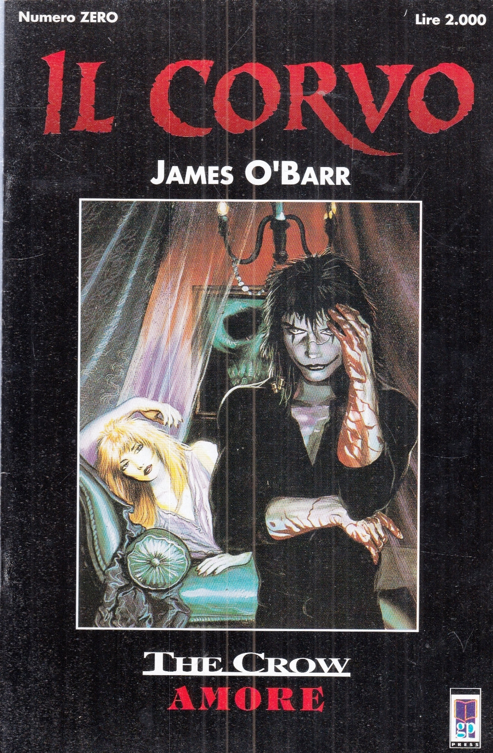 FS- IL CORVO 0/4 COMPLETA - JAMES O'BARR - GP PRESS - 1994 - S- L25