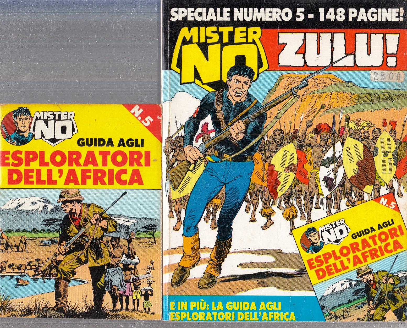 FB- SPECIALE MISTER NO N.5 ZULU' COMPLETO DI ALBETTO -- BONELLI -- B - L25