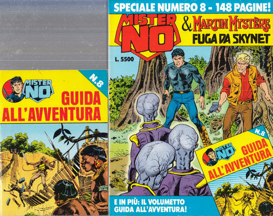 FB- SPECIALE MISTER NO N.8 MARTIN MYSTERE FUGA CON ALBETTO -- BONELLI -- B - L25