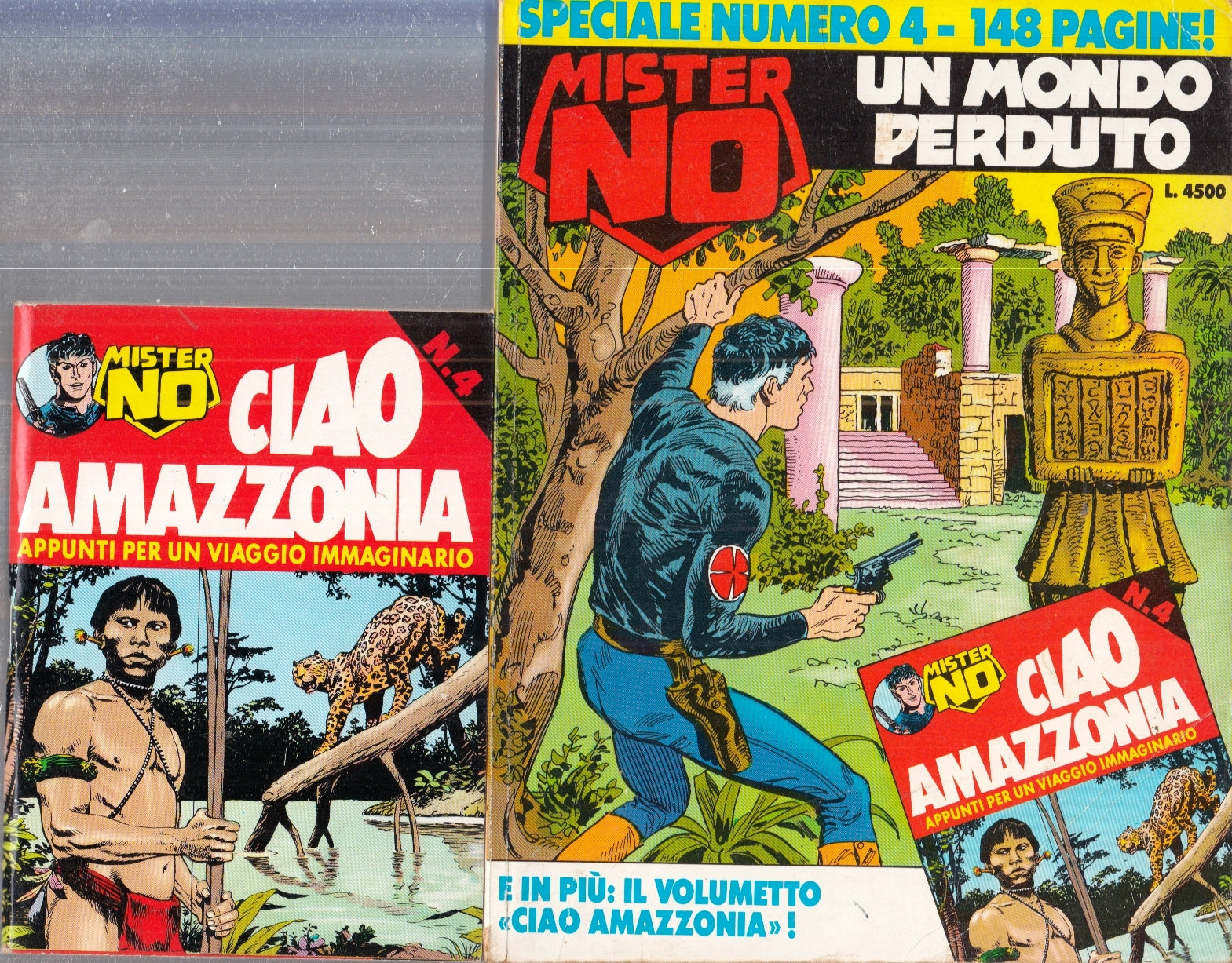 FB- SPECIALE MISTER NO N.4 UN MONDO PERDUTO CON ALBETTO -- BONELLI -- B - L25