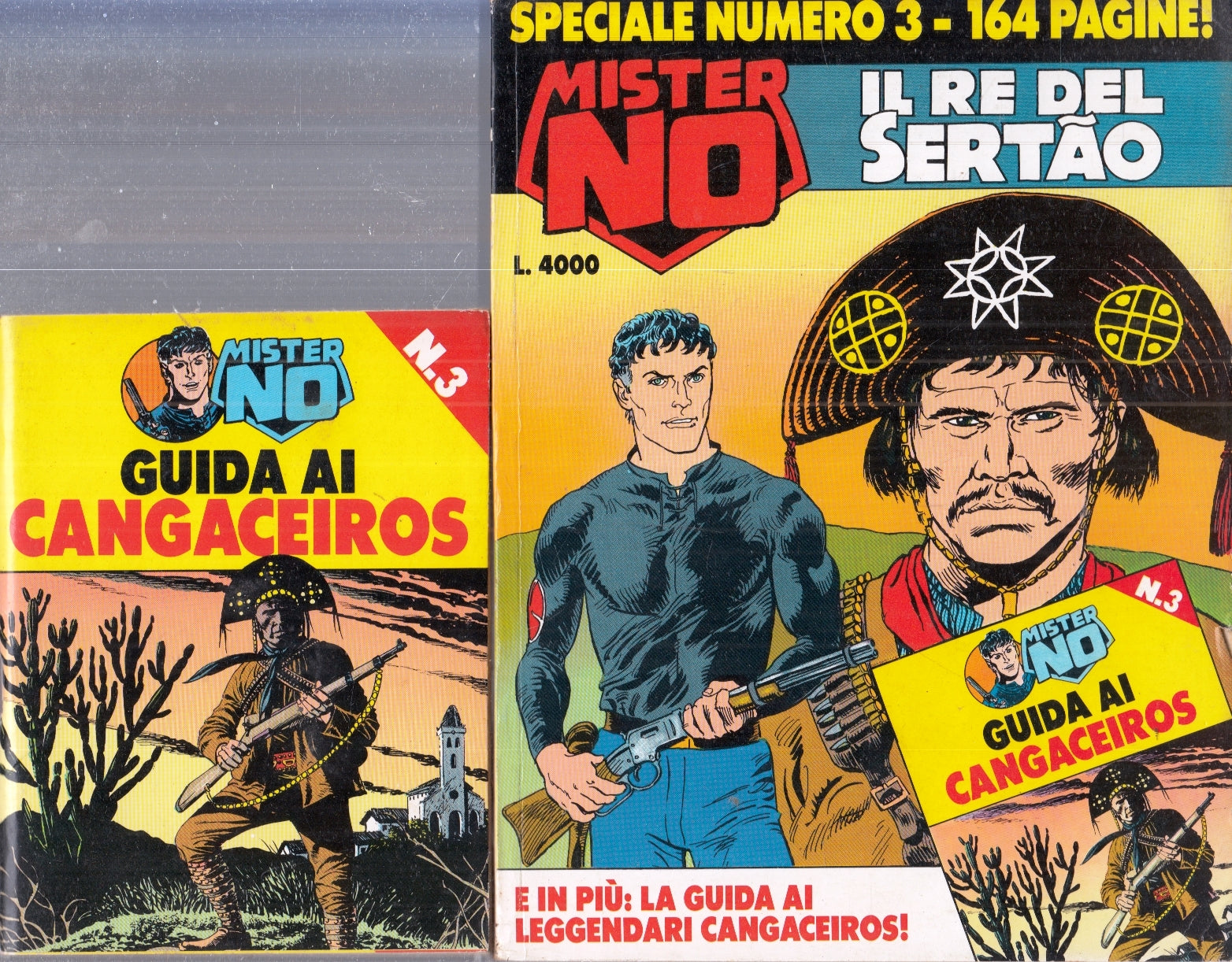 FB- SPECIALE MISTER NO N.3 IL RE DEL SERTAO CON ALBETTO -- BONELLI -- B - L25