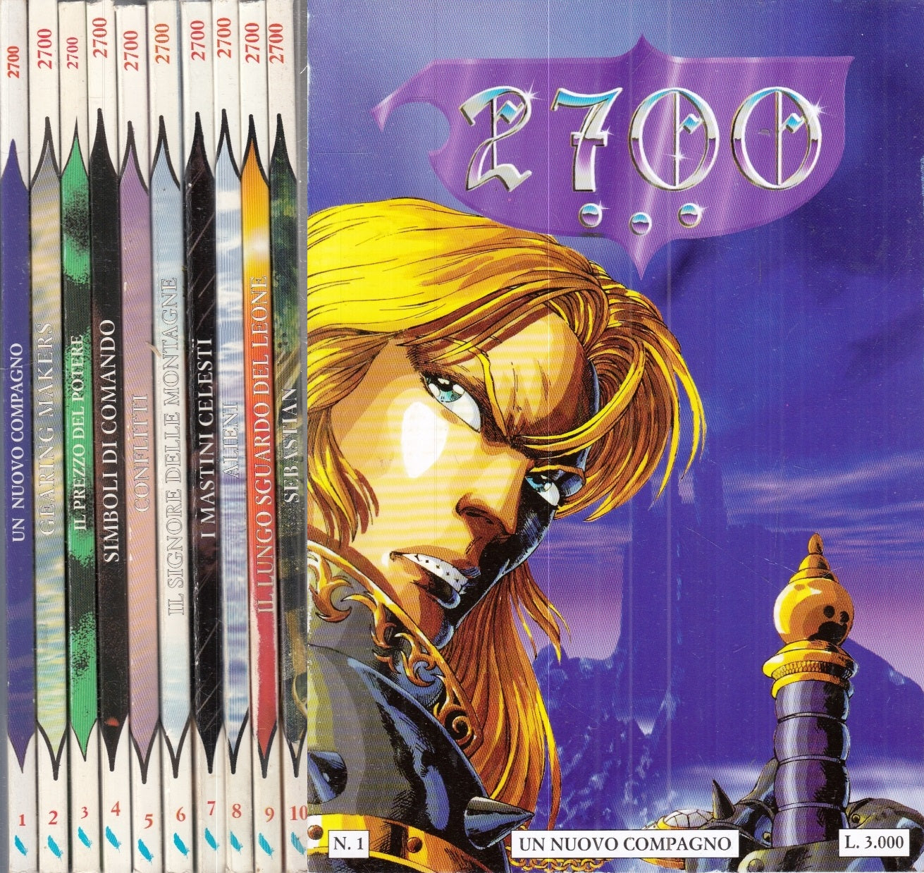 FB- 2700 1/10 COLLEZIONE COMPLETA + ALBO OMAGGIO LUCCA '95 + ALBI PANOPLIA - L25