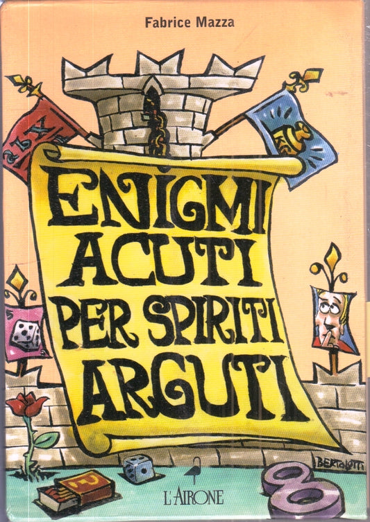 LZ- ENIGMI ACUTI PER SPIRITI ARGUTI 3 VOLUMI- FABRICE MAZZA- L'AIRONE- B- YFS148