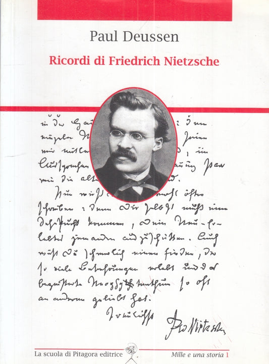LZ- RICORDI DI FRIEDRICH NIETZSCHE- PAUL DEUSSEN- SCUOLA PITAGORA- 2010-B-YFS254