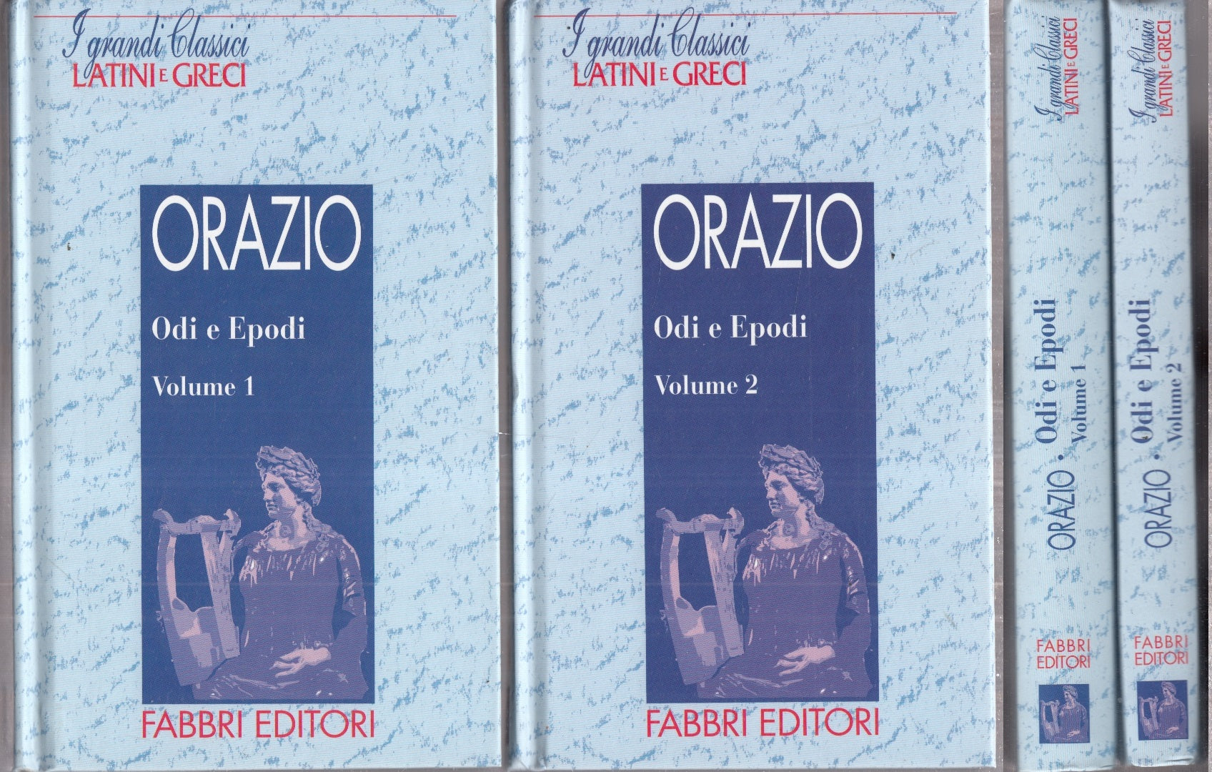 LN- ODI E EPODI 1/2- ORAZIO - FABBRI - GRANDI CLASSICI LATINI E GRECI - C- ZFS55