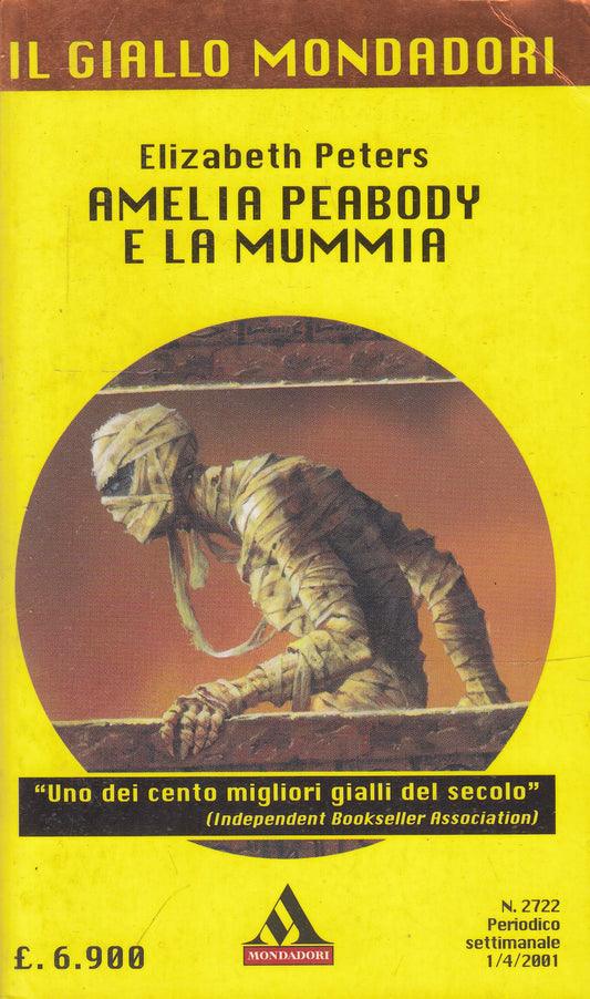 LG- GIALLI MONDADORI N.2722 AMELIA PEABODY E LA MUMMIA- ELIZABETH PETERS- B- XFS