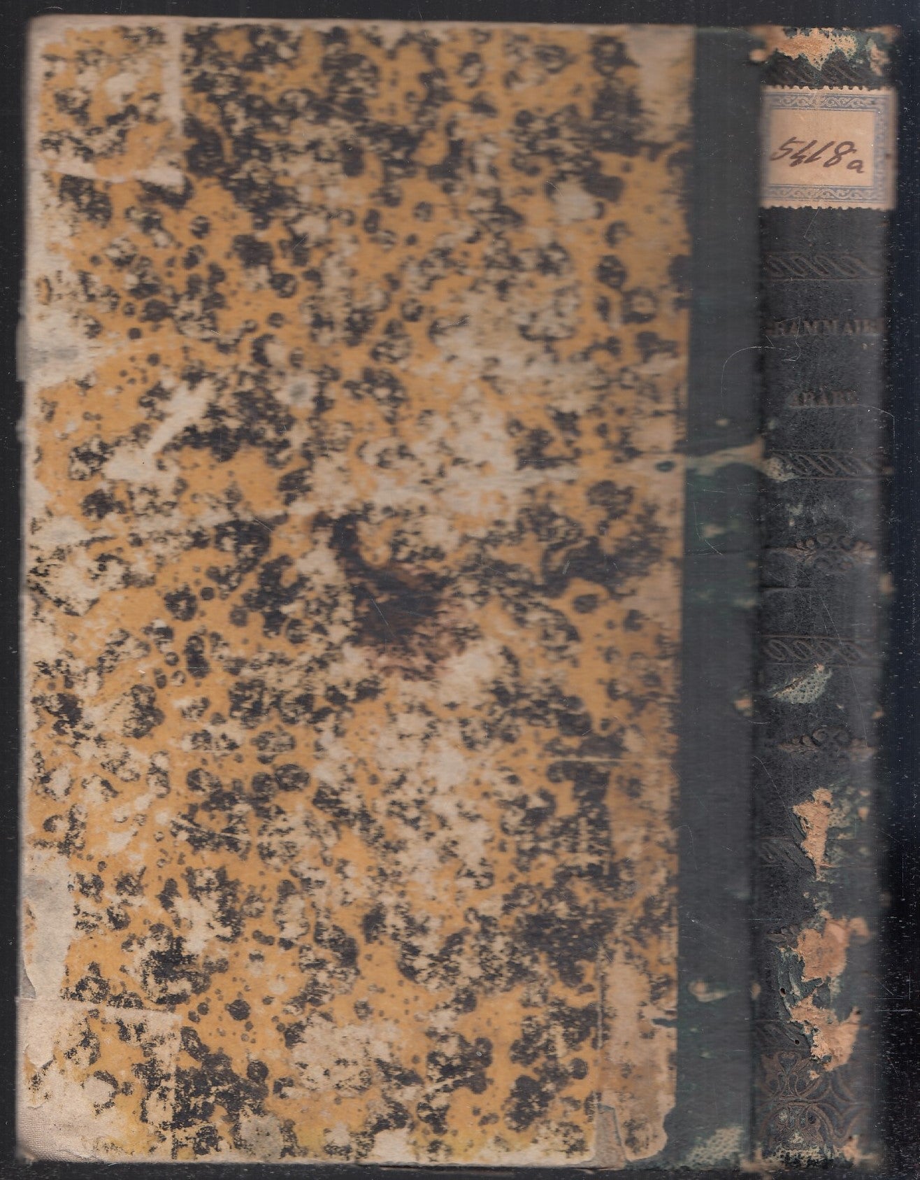 LH- L'IDIOME D'ALGER DICTIONNAIRE FRANCAIS-ARABE - ROLAND DE BUSSY - 1843- ZFS79