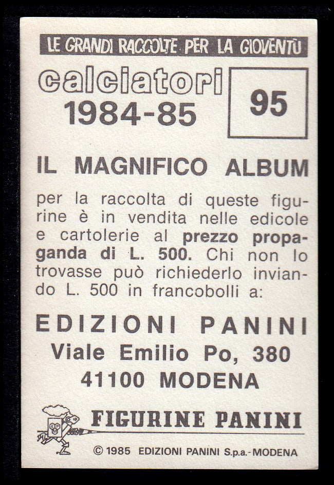 Figurine Panini - Calciatori 1984/85 - Mancolista CREMONESE