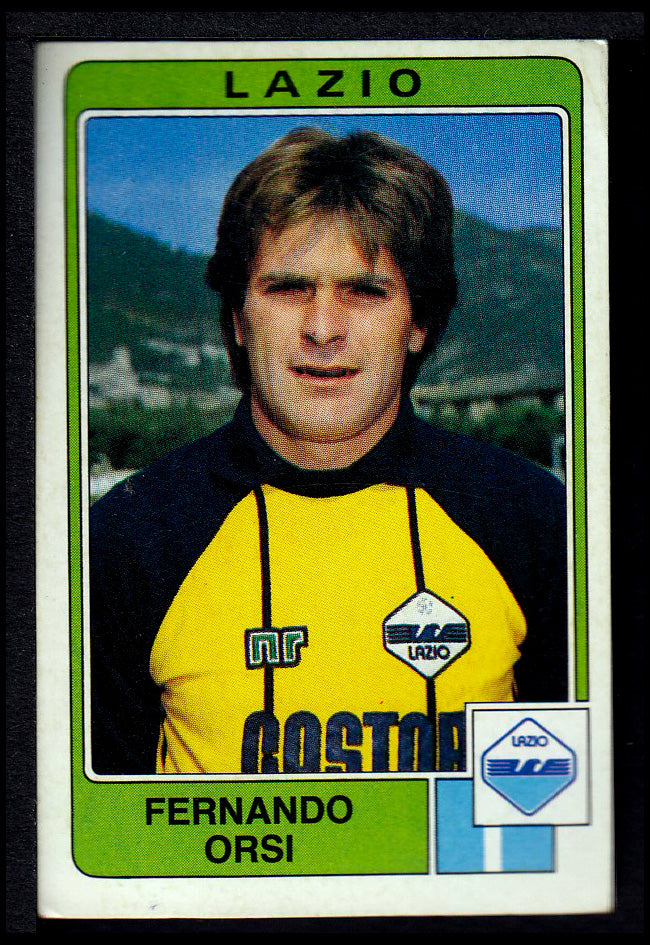 Figurine Panini - Calciatori 1984/85 - Mancolista LAZIO