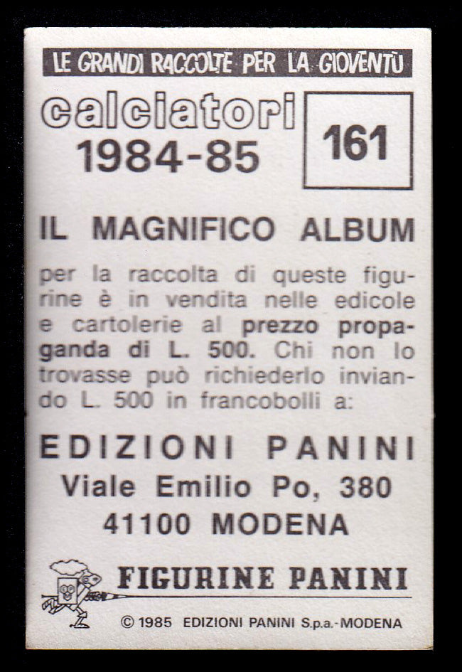 Figurine Panini - Calciatori 1984/85 - Mancolista LAZIO
