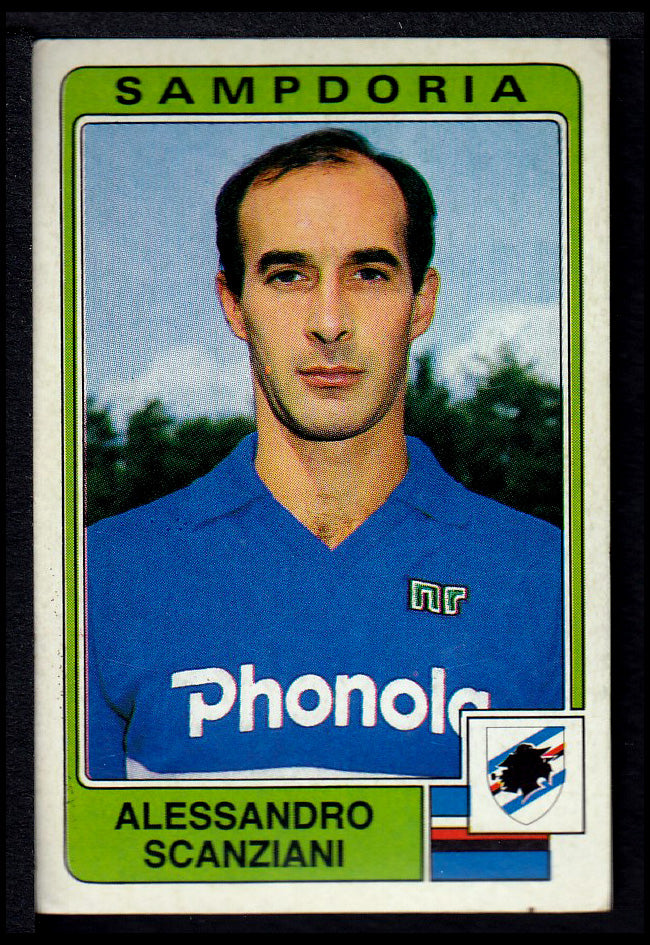 Figurine Panini - Calciatori 1984/85 - Mancolista SAMPDORIA