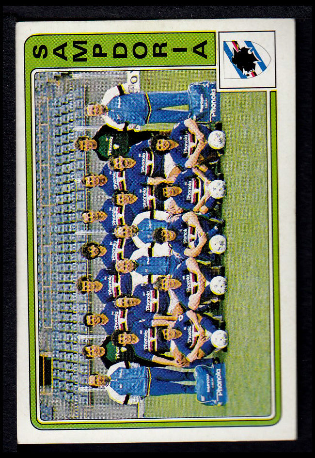 Figurine Panini - Calciatori 1984/85 - Mancolista SAMPDORIA
