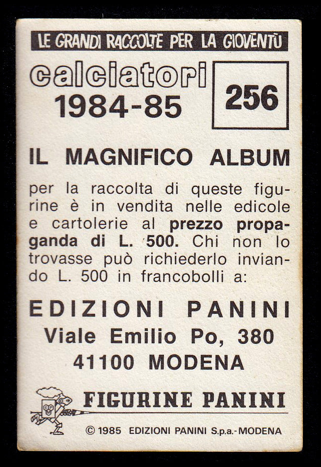 Figurine Panini - Calciatori 1984/85 - Mancolista TORINO