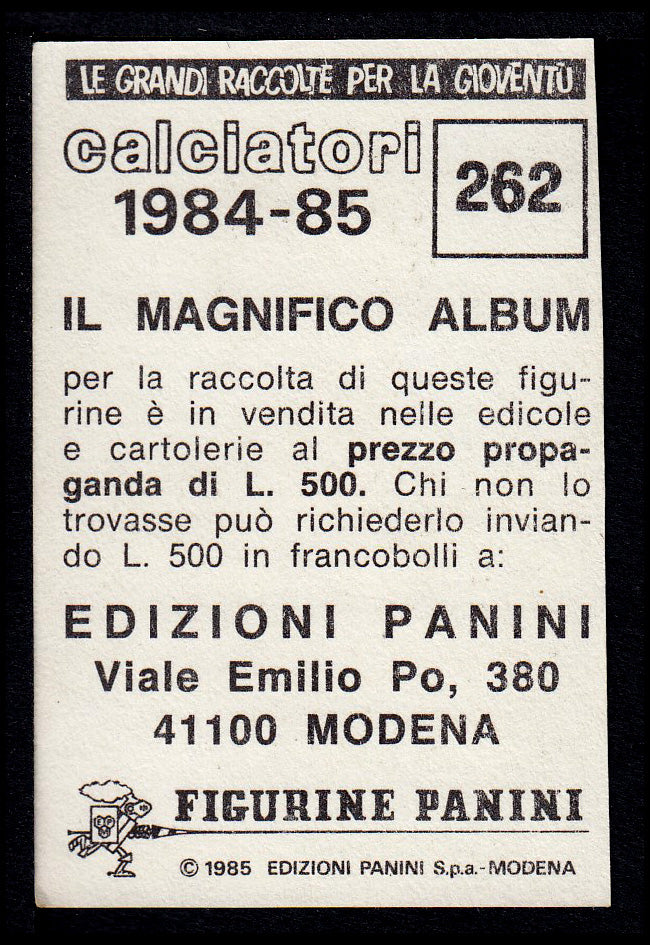 Figurine Panini - Calciatori 1984/85 - Mancolista TORINO