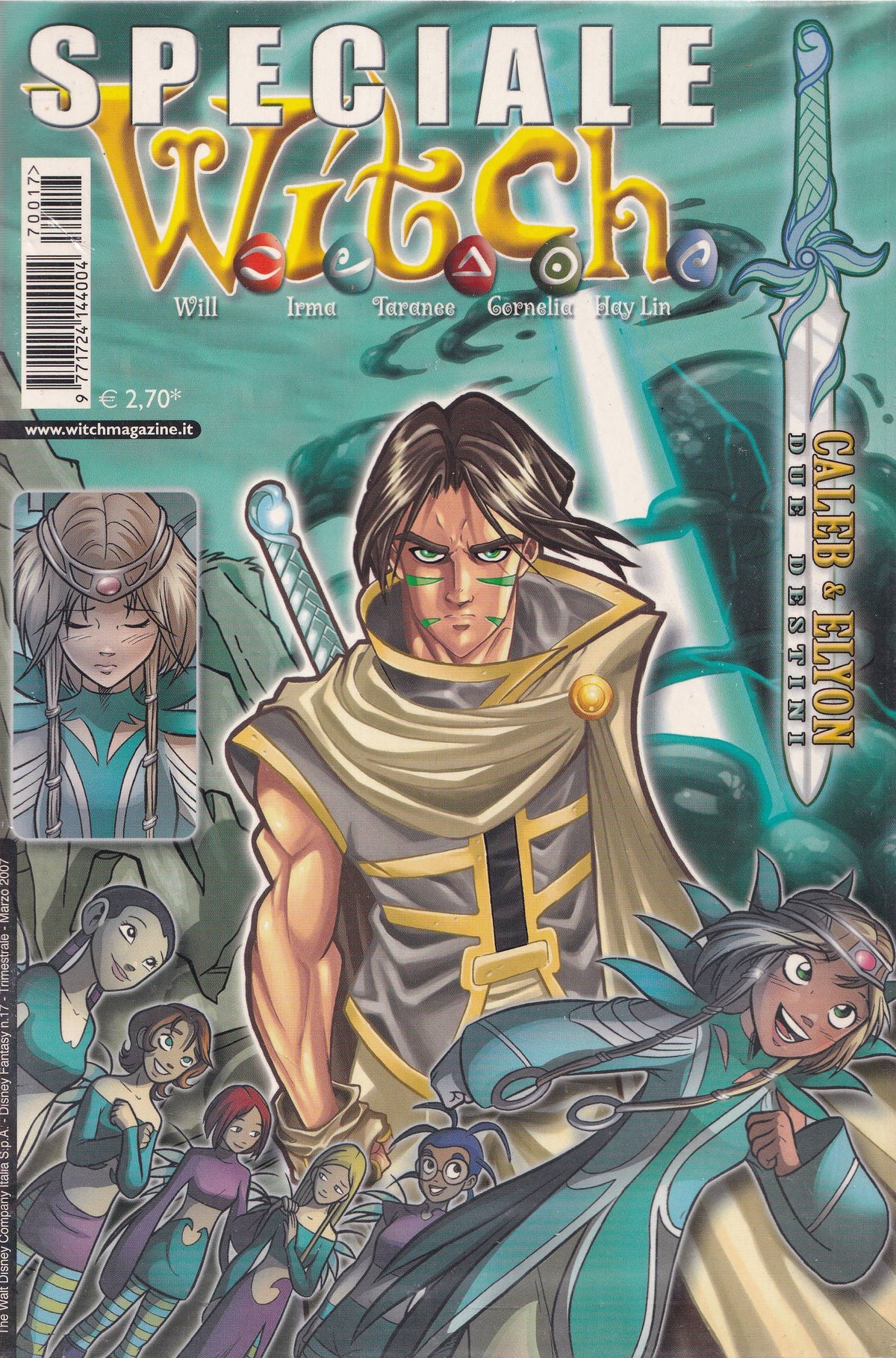 Speciale Witch Caleb e Elyon (2007) - Disney Fantasy n.17 - Walt Disney - L26