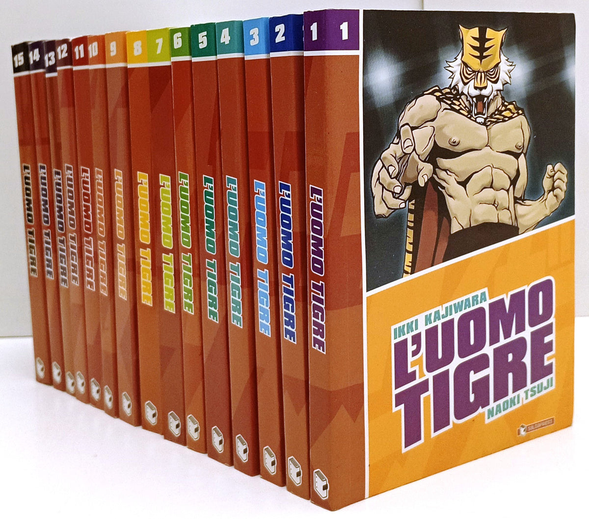 L'uomo tigre 1/15 completa - Kajiwara Tsugi - Saldapress - M26