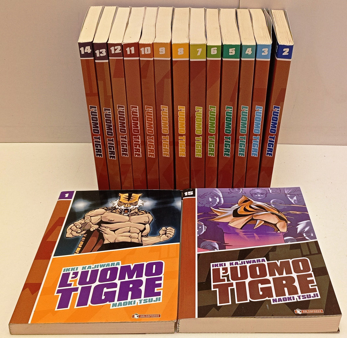 L'uomo tigre 1/15 completa - Kajiwara Tsugi - Saldapress - M26