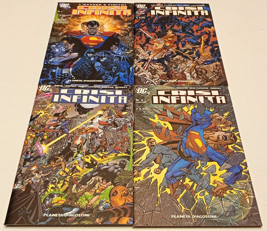Crisi infinita 1/4 completa - DC Planeta DeAgostini - Spillati- N25