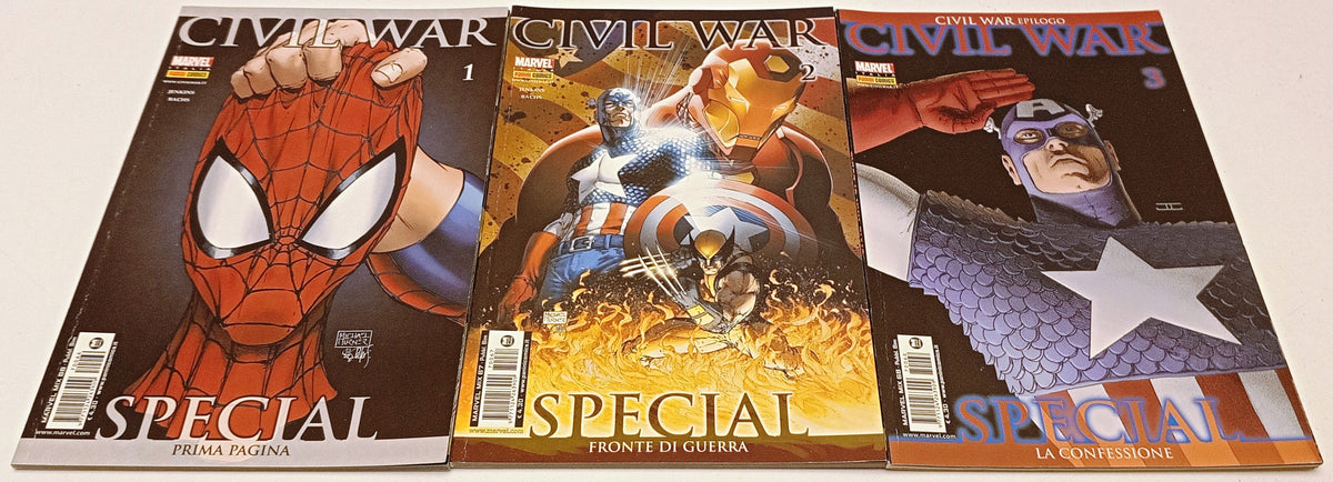 Civil War 1/3 completa - Jenkins Bachs - Panini - brossurato - M26
