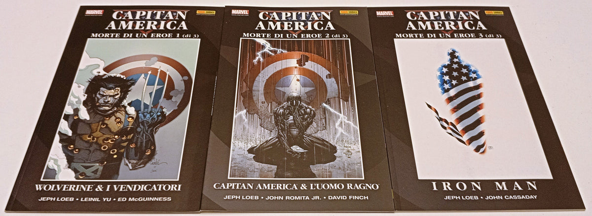 Capitan America - Morte di un eroe 1/3 completa - brossurati - Panini - M26