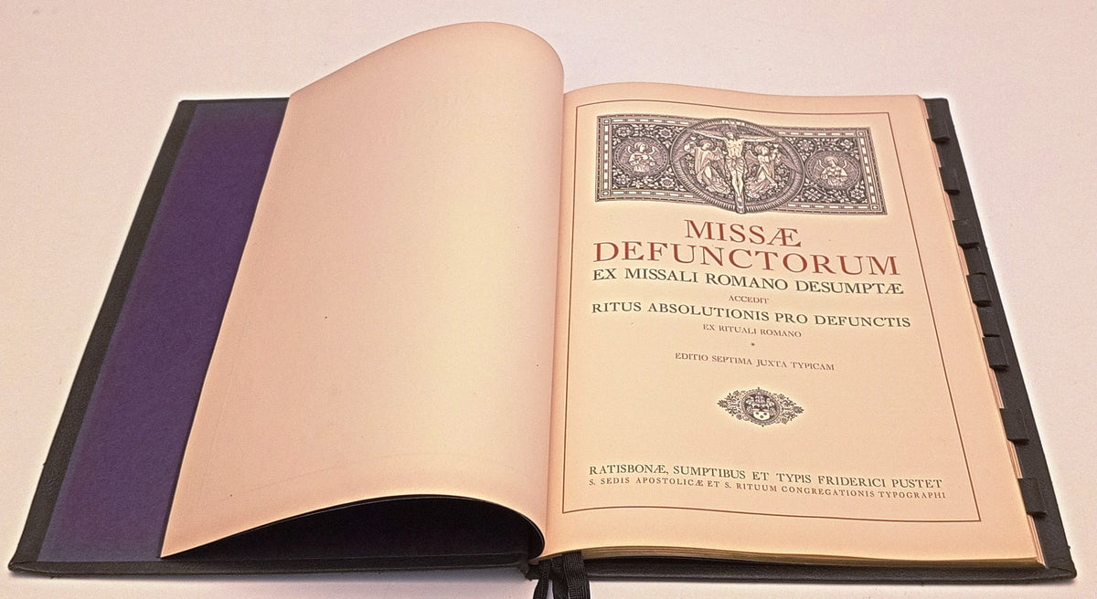 Missae Defunctorum Ex missali romano Ritus absolutionis defunctus 1933 - YFS651