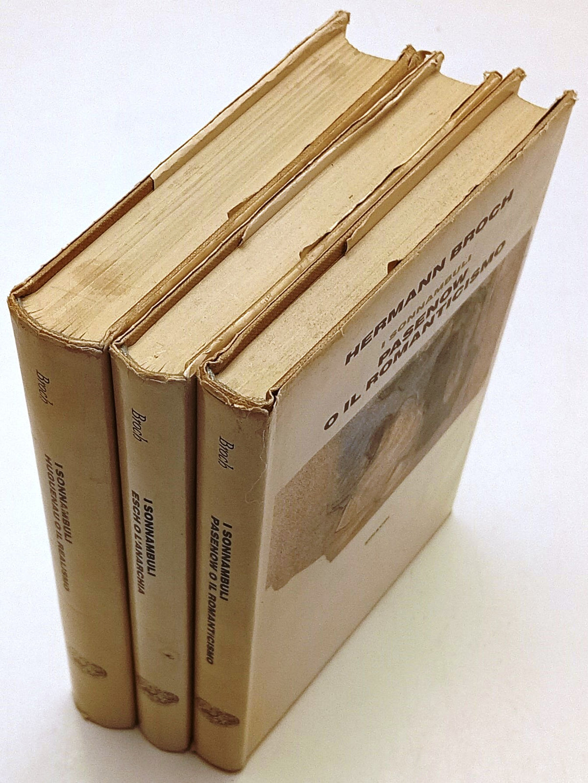 I sonnambuli 3 volumi Pasenov Esch Huguenau - Hermann Broch - Einaudi - XFS