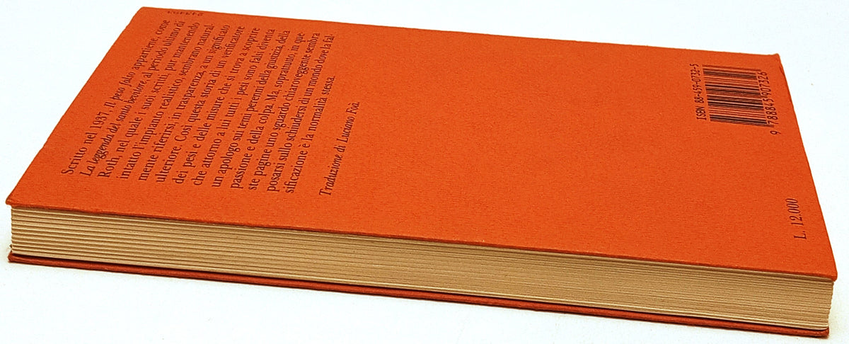 Il peso falso - Joseph Roth - Piccola Biblioteca Adelphi - 1a ed. - XFS