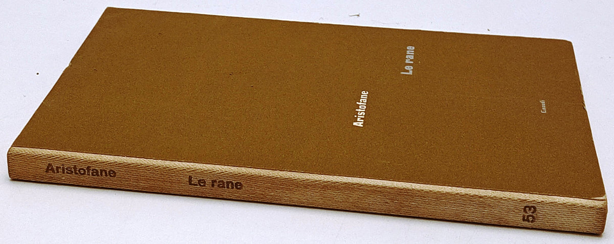Le rane - Aristofane - Universale Einaudi - 1a ed. - XFS
