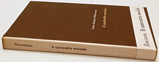 Il contratto sociale - Jean Jacques Rousseau - Universale Einaudi - 1a ed. - XFS