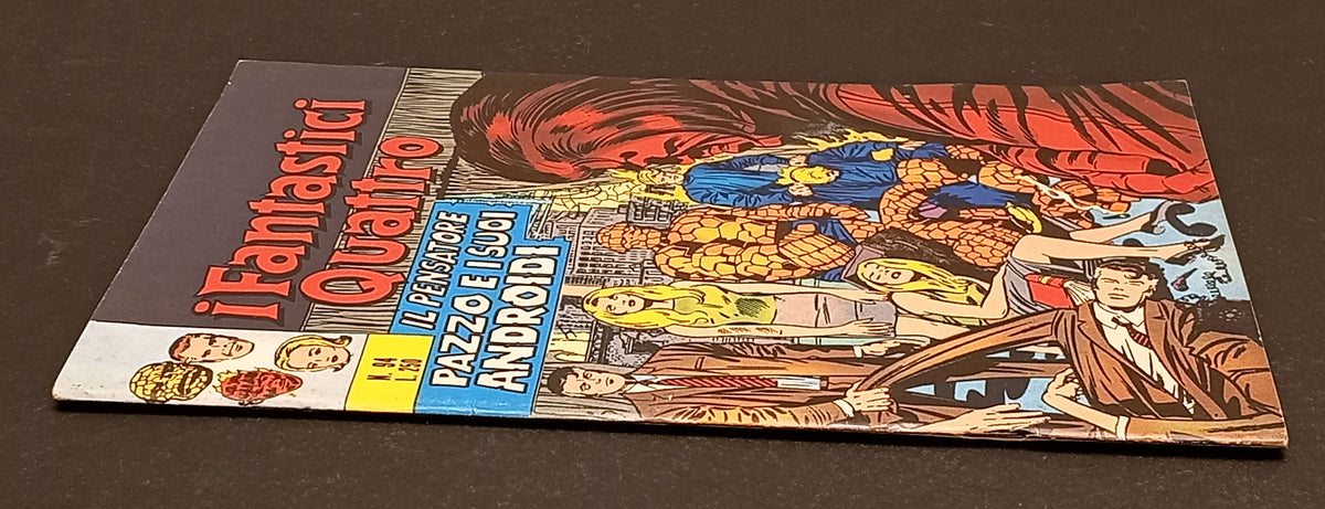 I Fantastici Quattro n.74 Il pensatore pazzo e i suoi androidi- Corno- 1974- L26