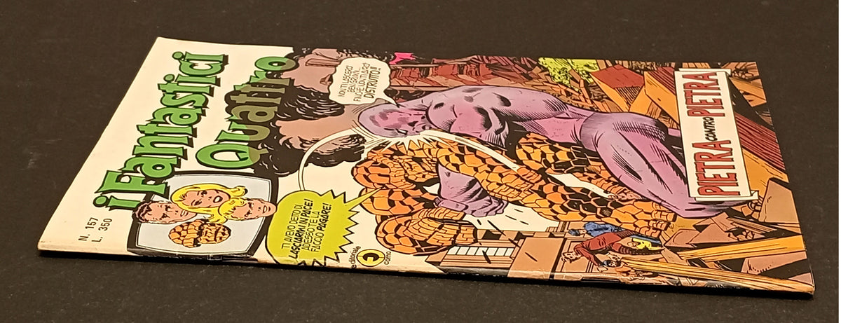 I Fantastici Quattro n.157 Pietra contro pietra - Corno - 1977 - L26